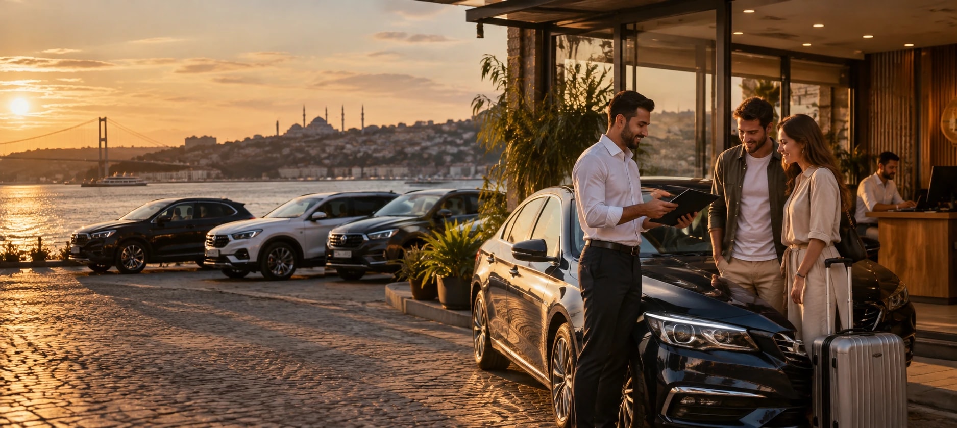 Araç kiralama: iş yerinden bir görünüm