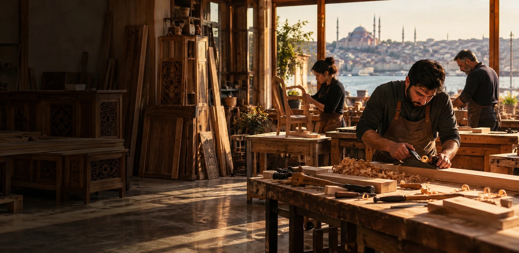 Üretici firma: iş yerinden bir görünüm