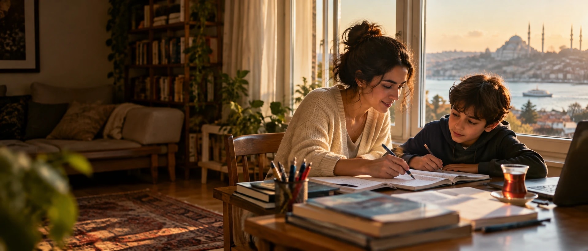 Özel ders öğretmeni: iş yerinden bir görünüm