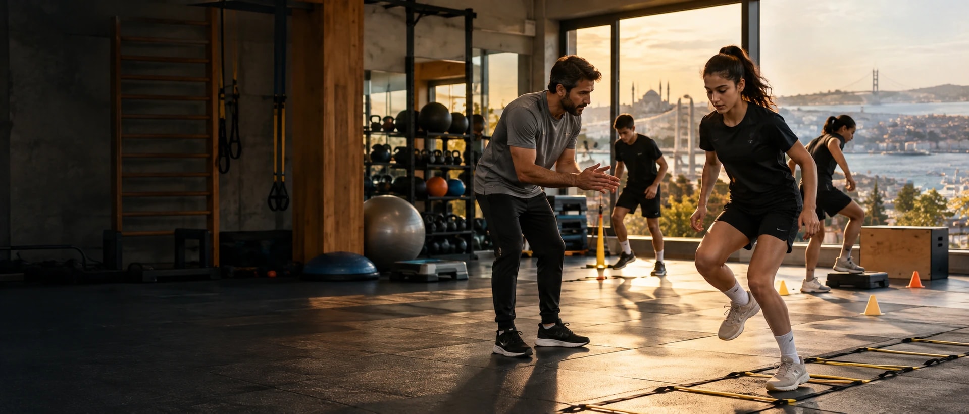 Spor akademisi: iş yerinden bir görünüm