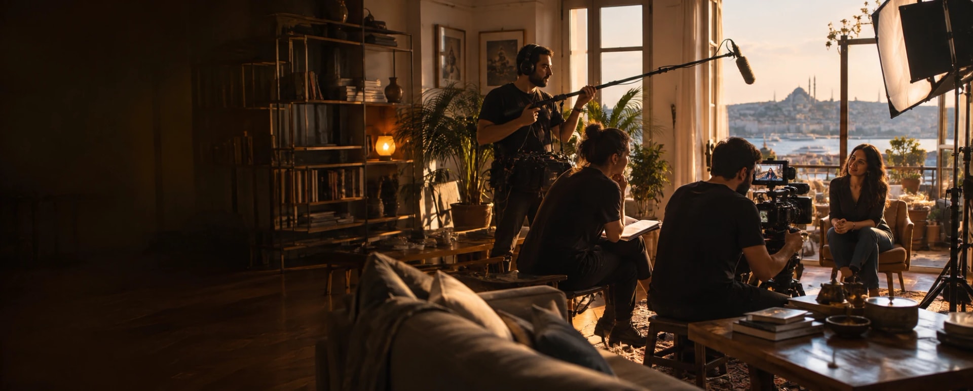 Video prodüksiyon: iş yerinden bir görünüm