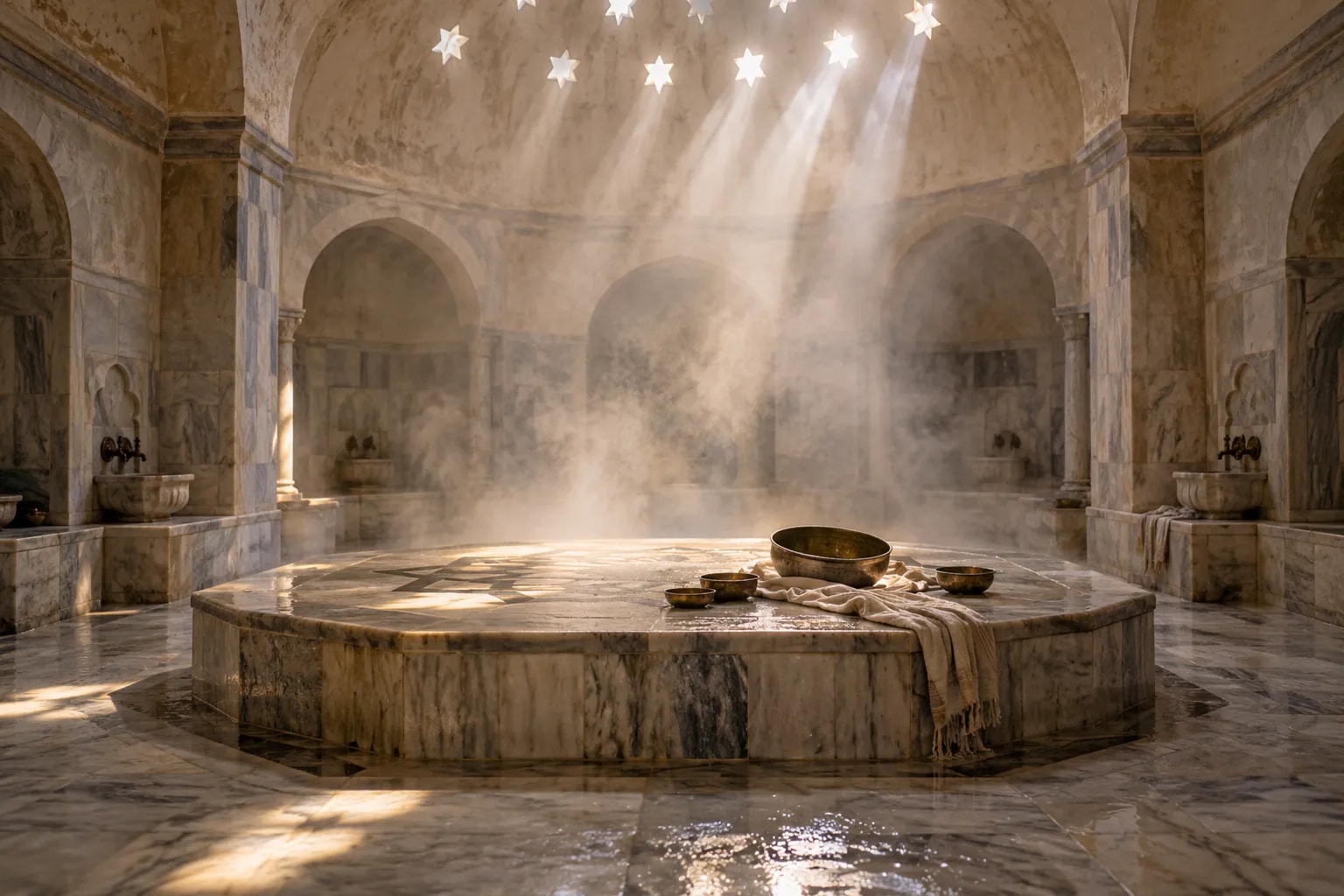Hamam: iş yerinden bir görünüm