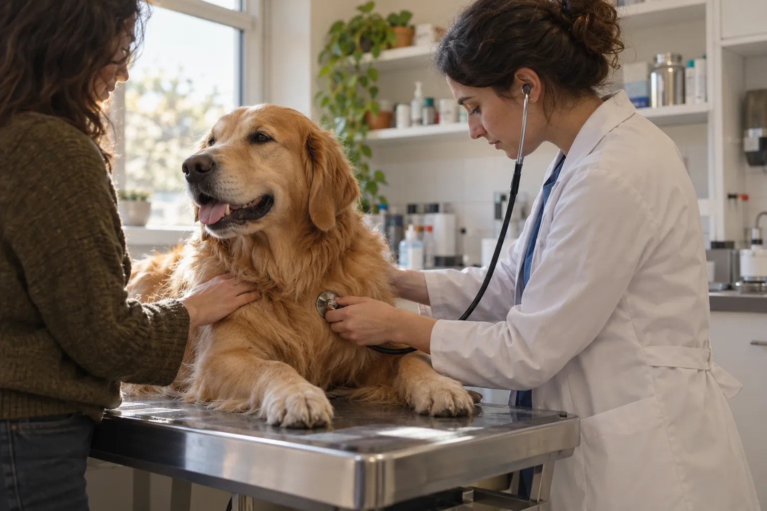 Veteriner kliniği: iş yerinden bir görünüm
