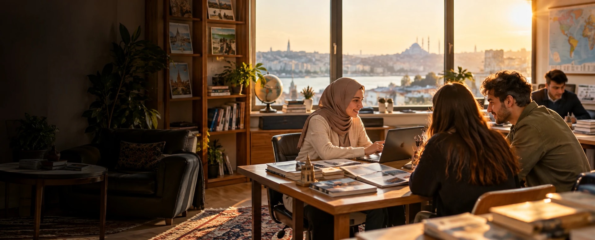 Yurt dışı eğitim danışmanlığı: iş yerinden bir görünüm